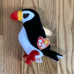 Vintage 1997 Puffer The Puffin Bird Ty Beanie Baby Plush